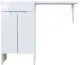 Тумба с раковиной под стиральную машину Orange Система STD-120TUW+RAL 120 см белый