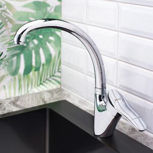 Смеситель для кухни BOOU B8173-10HF хром