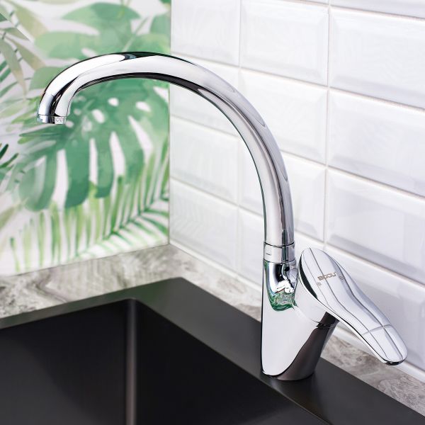 Смеситель для кухни BOOU B8173-10HF хром