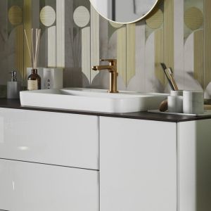 Смеситель для раковины Kerama Marazzi Ole 69412KM.M0.071 золото атласное