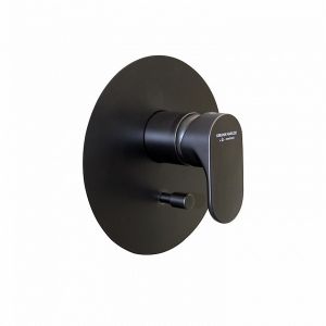 Встраиваемый смеситель для душа Kerama Marazzi Ole 69470EKM.01.093 чёрный матовый