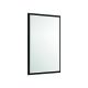 Зеркало с подсветкой Creavit Kayra KY4001.01.MAN 50 см антрацит матовый