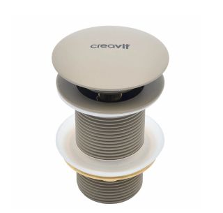 Донный клапан Creavit SF030.CCM без перелива капучино матовый