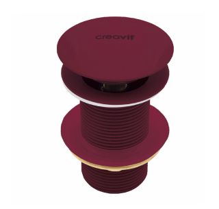 Донный клапан Creavit SF030.BRY без перелива берри матовый