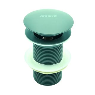 Донный клапан Creavit SF030.NYL без перелива зелёный матовый