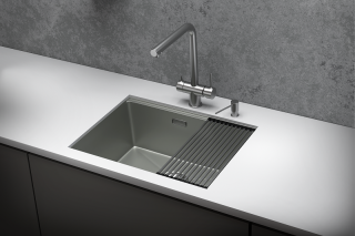 Мойка кухонная Granula 6045U, СТАЛЬ МАТОВАЯ Мойка кухонная Granula 6045U, СТАЛЬ МАТОВАЯ