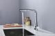 Смеситель для кухни AQUAme Cucina AQM9902CR с выдвижным изливом хром