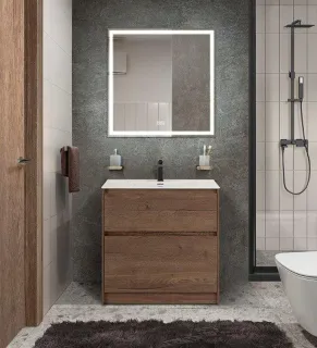 Тумба под раковину BelBagno Kraft KRAFT39-700/390-2C-PIA-RT 70 см дуб табак