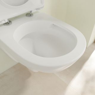 Унитаз подвесной Villeroy & Boch O.Novo 5688HR01 с сиденьем Микролифт Унитаз подвесной Villeroy & Boch O.Novo 5688HR01 с сиденьем Микролифт