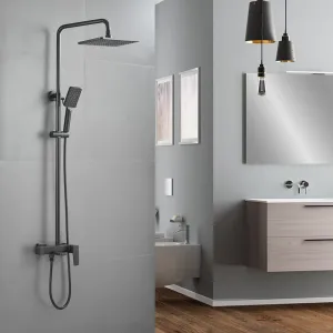 Душевая стойка Shevanik S8936H чёрный