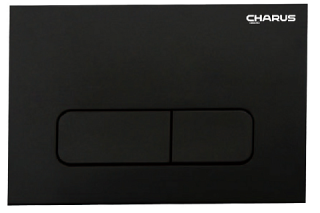 Клавиша смыва Charus Elegia FP.320.DW.01 чёрный матовый Клавиша смыва Charus Elegia FP.320.DW.01 чёрный матовый