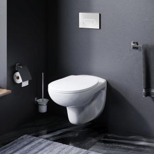 Унитаз подвесной Damixa Willow DX15C1700SC безободковый с сиденьем микролифт белый