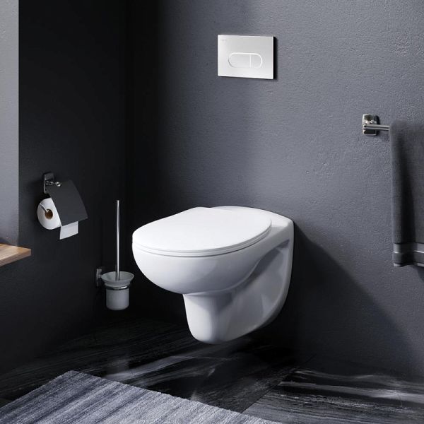 Унитаз подвесной Damixa Willow DX15C1700SC безободковый с сиденьем микролифт белый
