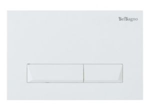 Кнопка смыва BelBagno MARMI BB009-MR-BIANCO белая