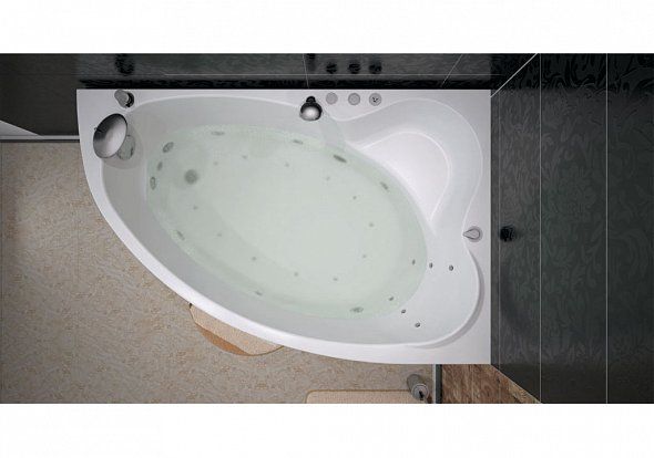 Акриловая ванна Aquanet Mayorca 150x100 R