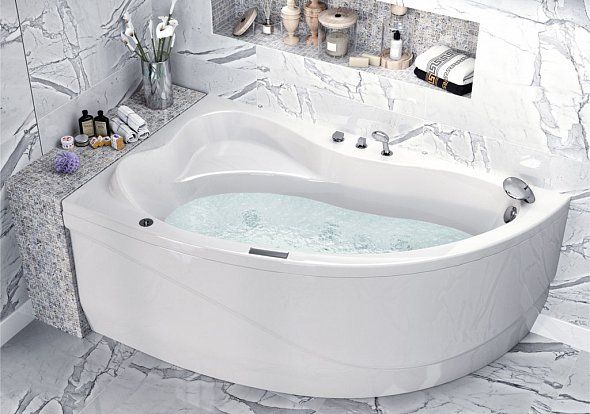 Акриловая ванна Aquanet Atlanta 150x90 L