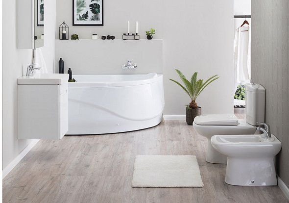 Акриловая ванна Aquanet Graciosa 150x90 L