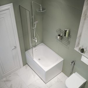 Акриловая ванна Aquanet Elba 00329639 100x70 см, с каркасом