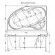 Каркас сварной для акриловой ванны Aquanet Allento 170x100 L