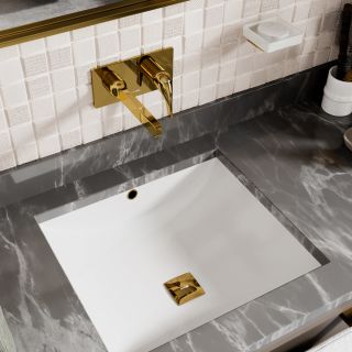 Смеситель для раковины WasserKRAFT Sauer 7130 золото