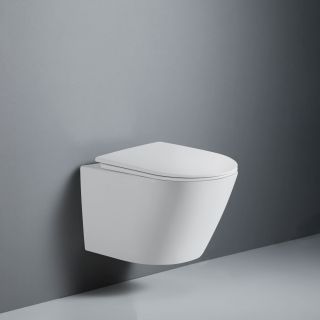 Унитаз подвесной RGW SW-51 80420251-01 безободковый белый