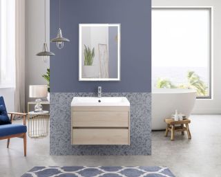 Подвесная тумба под раковину Art&Max Family 75см сканди Family-750-2C-SO-PB