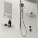 Душевая кабина Niagara Standart ST120/90/15Q/BK 120x90 см профиль белый стекло прозрачное
