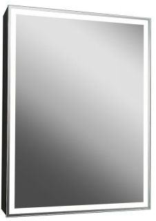 Зеркало-шкаф с подсветкой Art&Max Techno 60см чёрный матовый AM-Tec-600-800-1D-DS-F-Nero Зеркало-шкаф с подсветкой Art&Max Techno 60см чёрный матовый AM-Tec-600-800-1D-DS-F-Nero