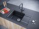 Мойка кухонная Paulmark Flugen PM317850-BL чёрный Мойка кухонная Paulmark Flugen PM317850-BL чёрный