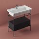 Раковина ArtCeram Fuori Scala TFL035 05 00 *1 белая 80.5 см