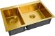 Мойка кухонная Zorg Inox PVD SZR-78-2-51-R BRONZE
