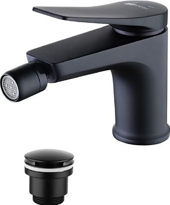 Смеситель для биде Lemark Bronx LM3708BL чёрный Смеситель для биде Lemark Bronx LM3708BL чёрный