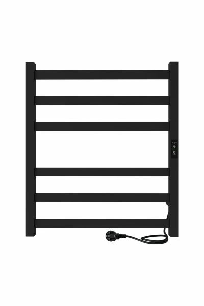 Полотенцесушитель электрический Indigo Oktava Slim 3 LСLOKS3E60-50BRRt 60x50 см чёрный муар