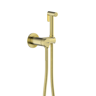 Гигиенический душ со смесителем WasserKRAFT Muritz 9838BG золото матовое