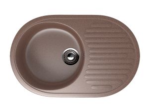 Кухонная мойка Ulgran Classic U-107-307 терракот