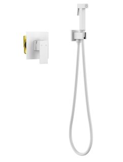 Гигиенический душ со смесителем Timo Selene 2089/16SM белый матовый Гигиенический душ со смесителем Timo Selene 2089/16SM белый матовый