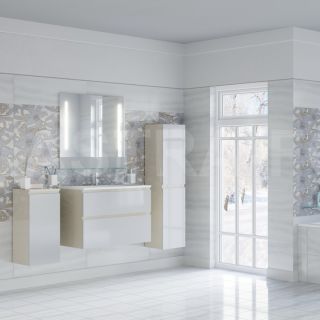 Пенал Astra-Form Альфа подвесной белый