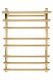 Полотенцесушитель водяной Indigo Just Shelf LJSHW80-50GDK3 80x50 см золото