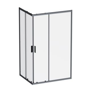 Душевой уголок Am.Pm Gem W90G-403-120290-BT 120x90 см без поддона чёрный матовый