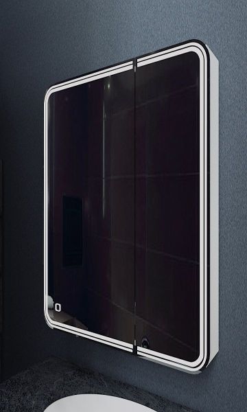 Зеркало-шкаф с подсветкой Art&Max Verona левый 80см белый AM-Ver-700-800-2D-L-DS-F Зеркало-шкаф с подсветкой Art&Max Verona левый 80см белый AM-Ver-700-800-2D-L-DS-F
