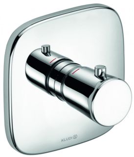 Встраиваемый смеситель для душа Kludi Ambienta с термостатом хром 537290575 Встраиваемый смеситель для душа Kludi Ambienta с термостатом хром 537290575