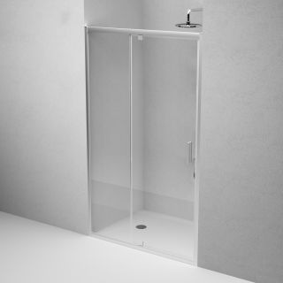 Душевая дверь в нишу Am.Pm Gem W90G-120-1P-MT 120 см хром матовый