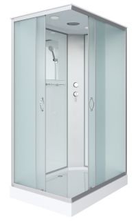 Душевая кабина Niagara NG-43285-14Q 120x80см серебро/матовое