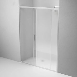 Дверь душевая в нишу Am.Pm Gem W90G-150-1-195MT 150 см профиль хром стекло прозрачное