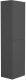 Шкаф подвесной Art&Max Platino 40x150см серый матовый AM-Platino-1500-2A-SO-GM