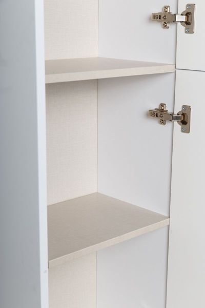 Шкаф подвесной Art&Max Platino 40x150см белый глянцевый AM-Platino-1500-2A-SO-BL