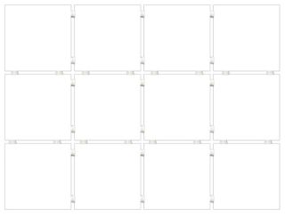 Керамогранит Kerama Marazzi 1230H Конфетти белый матовый 29.8x39.8x0,7 из 12 частей 9.8x9.8