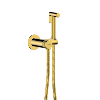 Гигиенический душ со смесителем WasserKRAFT Muritz 9838PG золото