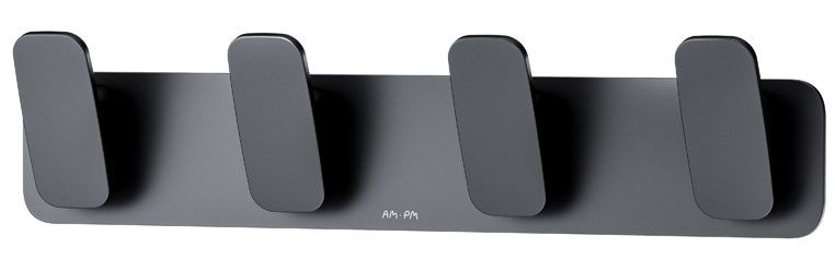 Набор крючков для полотенец Am.Pm Inspire 2.0 чёрный матовый A50A35922