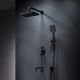 Душевой комплект Am.Pm X-Joy FB85A3RH42 с термостатом чёрный